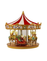 Carillon Natalizio Carosello Very Merry 30,5cm