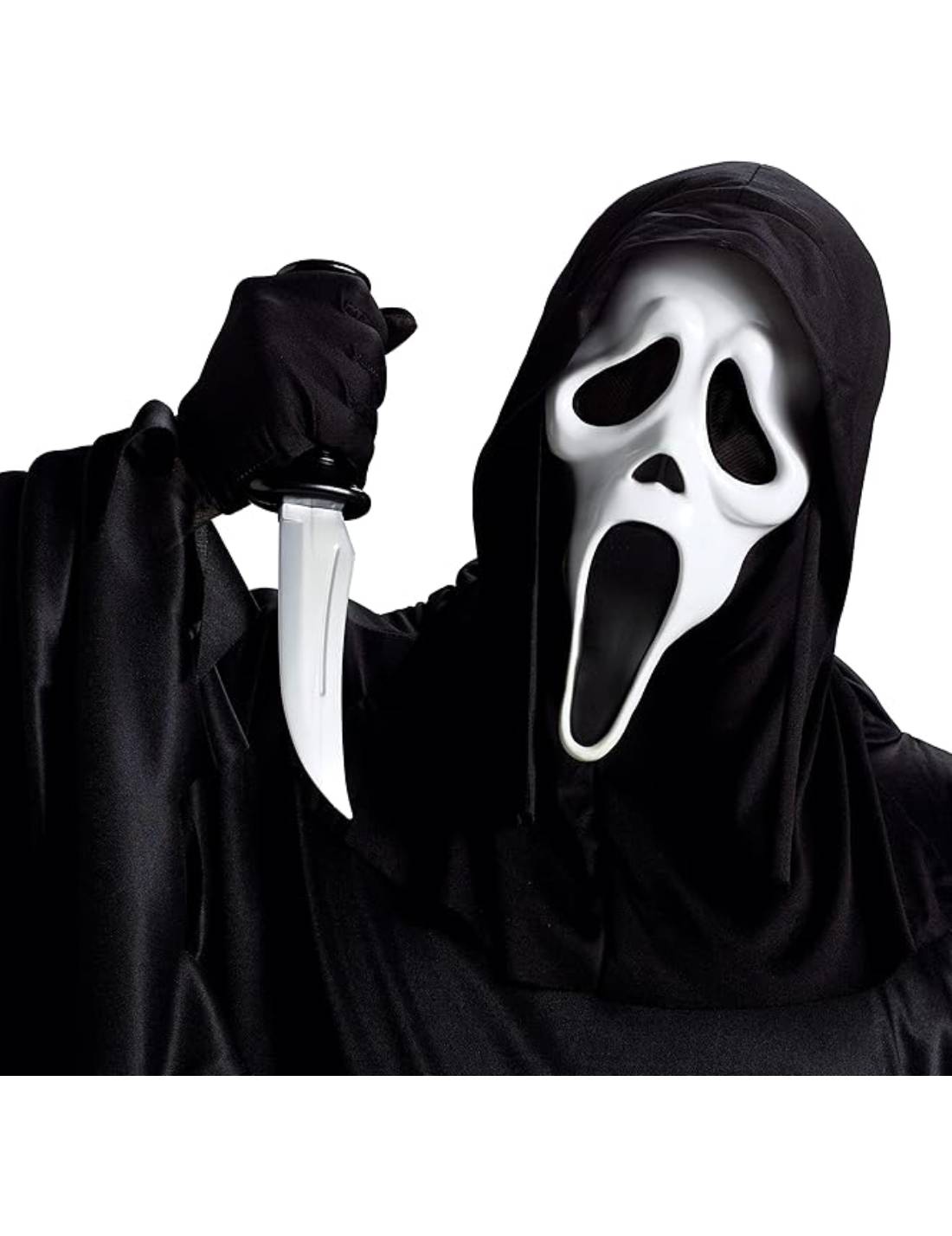 Maschera Di Halloween Scream Con Coltello