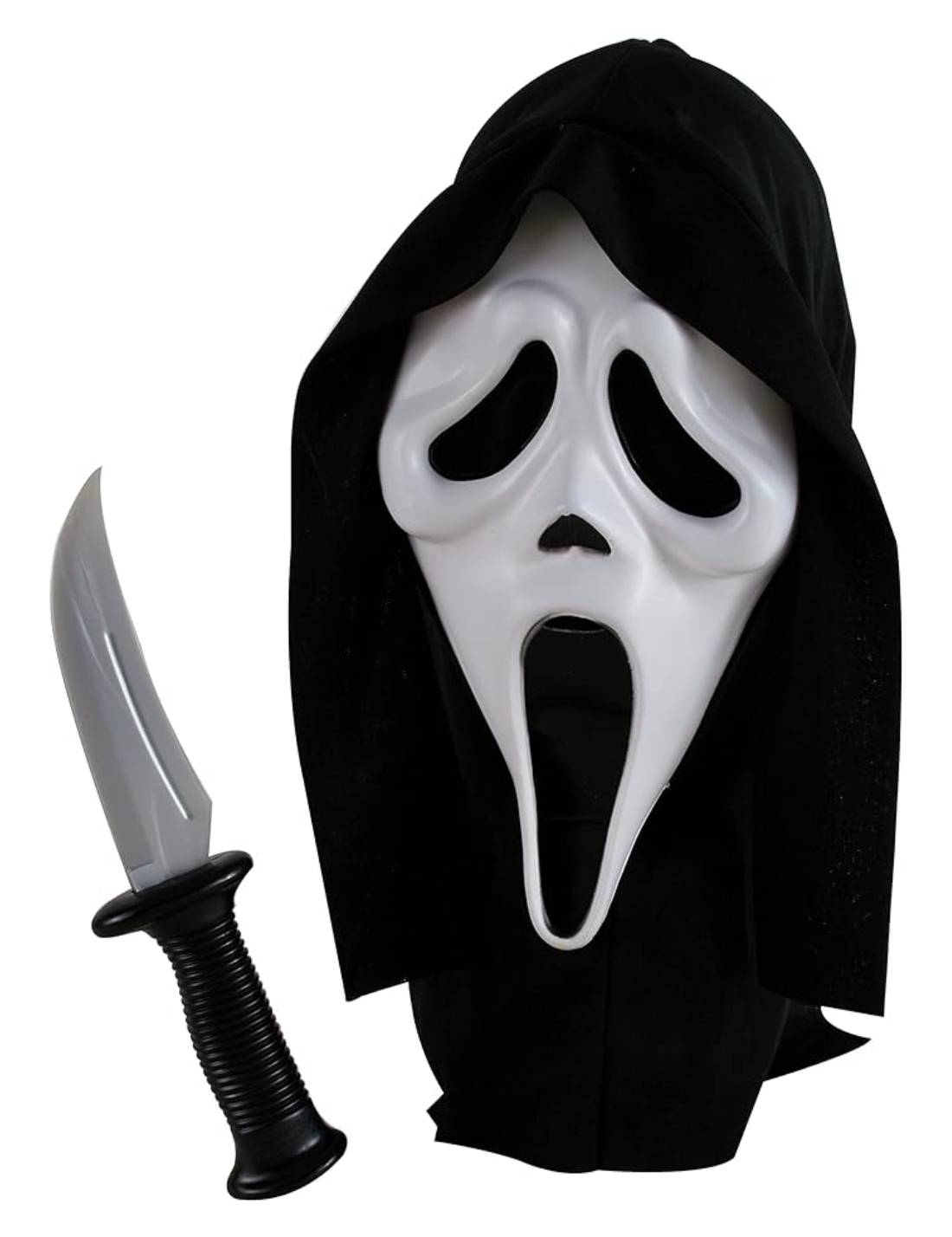 Maschera Di Halloween Scream Con Coltello