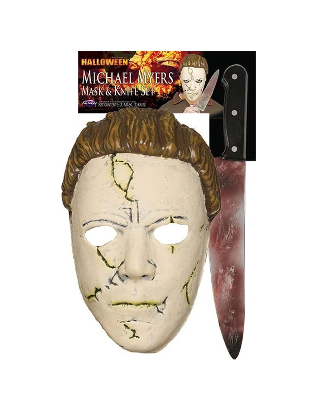 Maschera Di Halloween Michael Myers Con Coltello