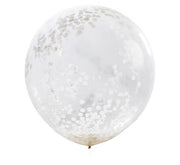 Palloncini Balloon Trasparenti Coriandoli 36" 91cm