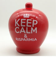 Salvadanaio In Ceramica Keep Calm