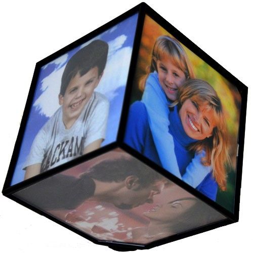Cubo Portafoto Rotante 11cm