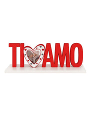 Cornice Portafoto Scritta San Valentino Ti Amo