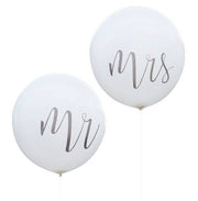 Palloncino Latex "Mr" e "Mrs" 36" 91cm