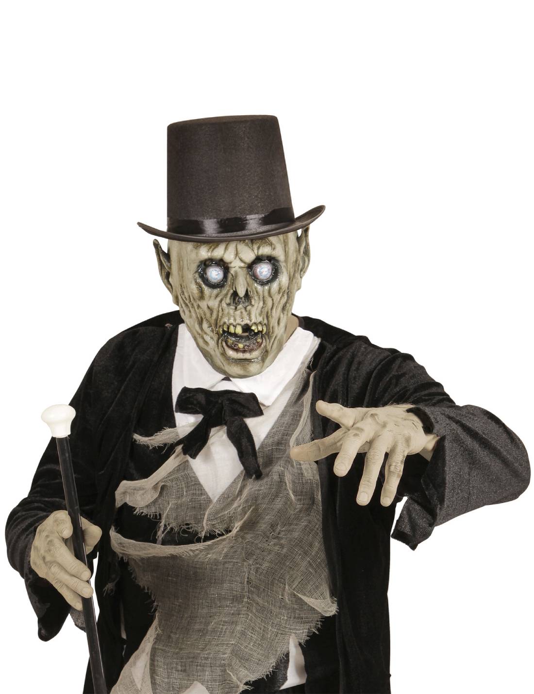 Maschera Di Halloween Testa Completa Sposo Zombie