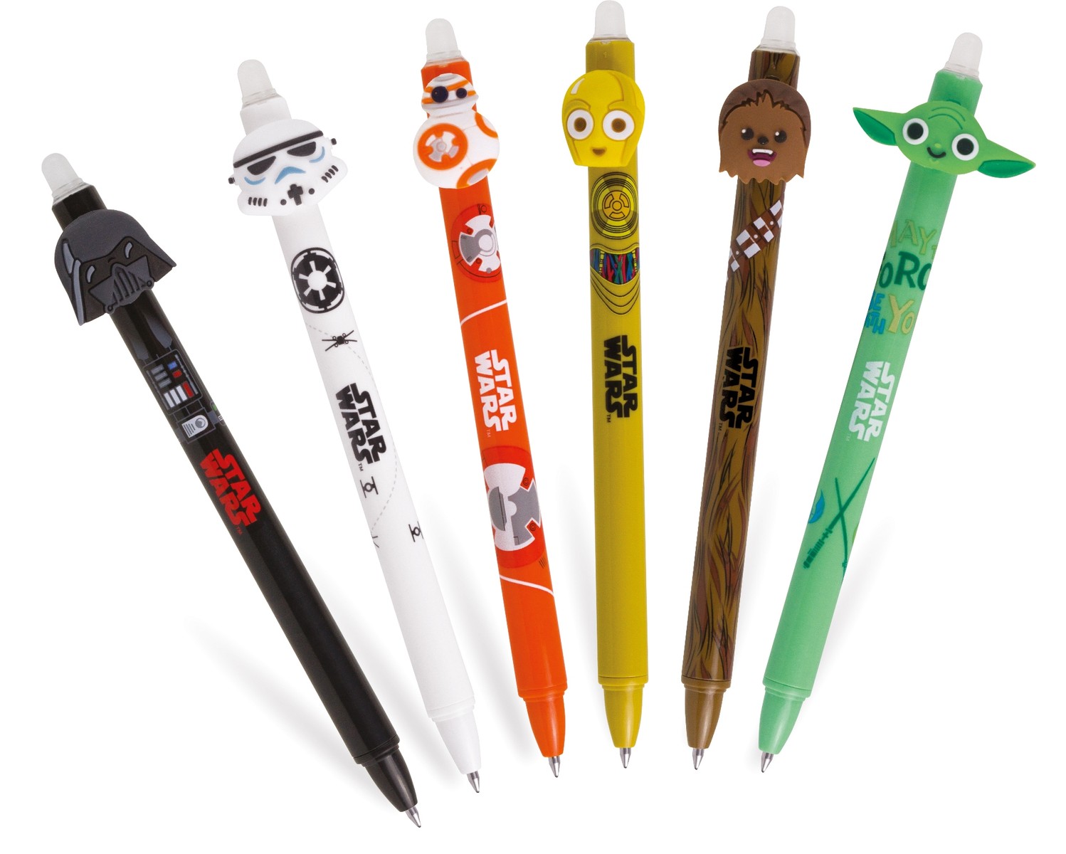 Penna Sfera A Scatto Cancellabile Star Wars Emoji