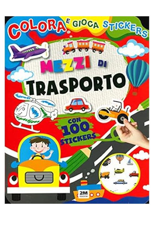 Album Da Colorare Mezzi Di Trasporto