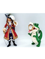 Addobbo Albero Di Natale Capitan Uncino E Coccodrillo Peter Pan