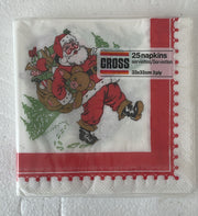 Tovaglioli Di Carta Natalizi Babbo Natale 33CM 25Pz