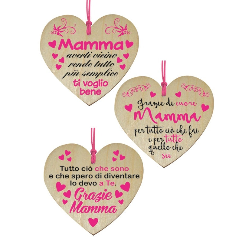 Cuore Dedica Festa Della Mamma Assortito