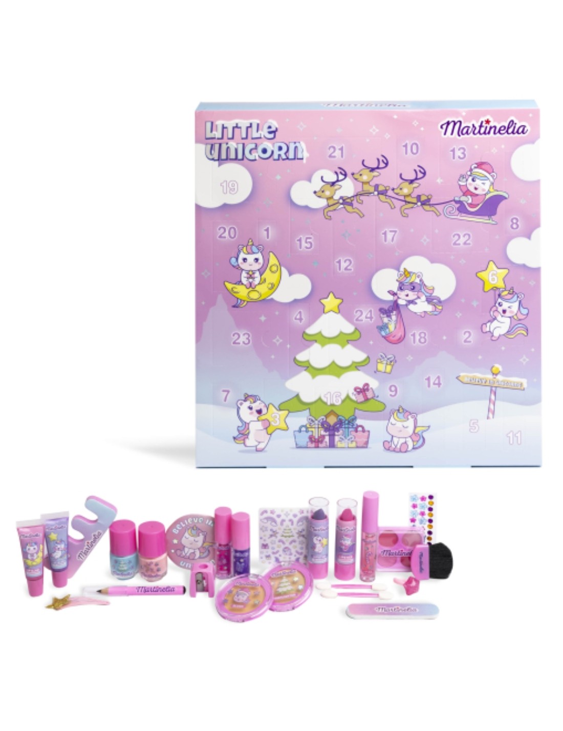 Calendario Avvento Little Unicorn Martinelia