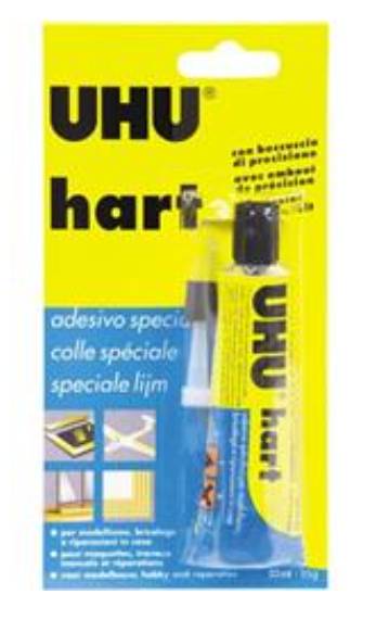 Colla UHU Hart per legno - 33 ml