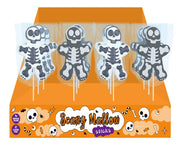 Caramelle Halloween Stick Marshmellow Scheletro Assortito