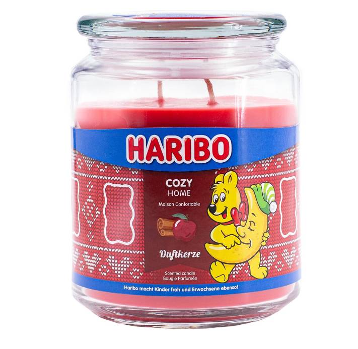 Haribo Candela Profumata Natalizia Cozy Home 510gr