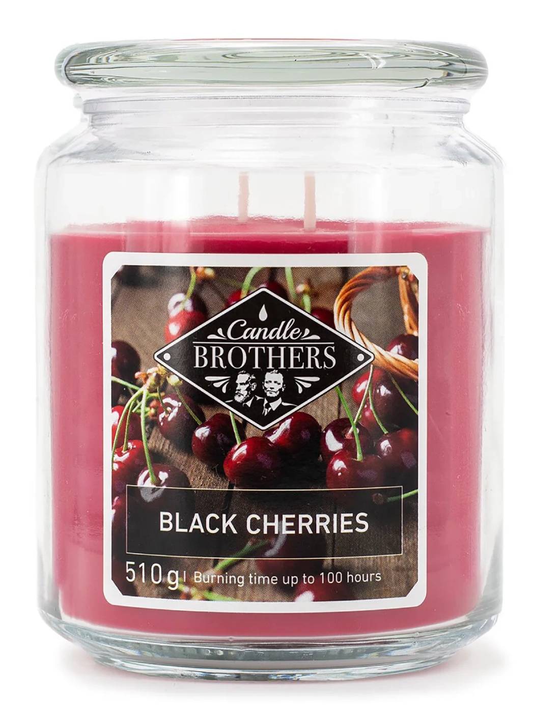 Candela Profumata In Vetro Candle Brothers 510gr - Amarena