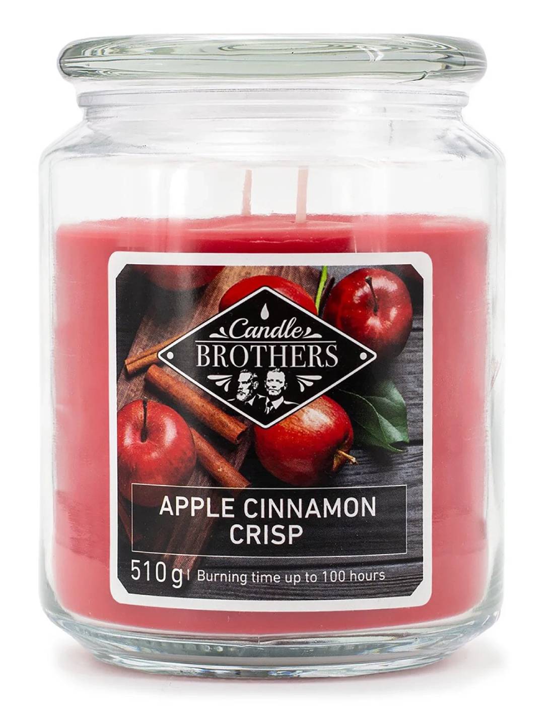 Candela Profumata In Vetro Candle Brothers 510gr - Cannella