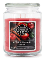 Candela Profumata In Vetro Candle Brothers 510gr - Cannella