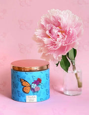 Candela Profumata In Vetro Frida Kahlo 400gr - La Belle Vie