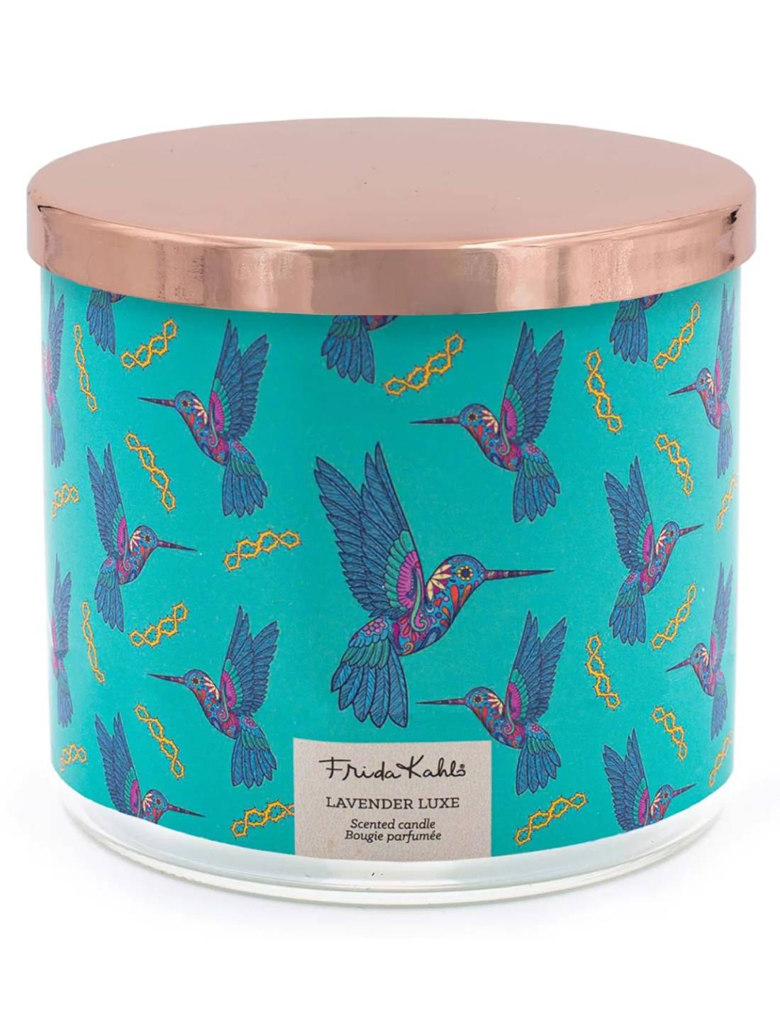 Candela Profumata In Vetro Frida Kahlo 400gr - Lavender Luxe