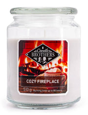 Candela Profumata In Vetro Candle Brothers 510gr - Camino