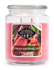 Candela Profumata In Vetro Candle Brothers 510gr - Anguria