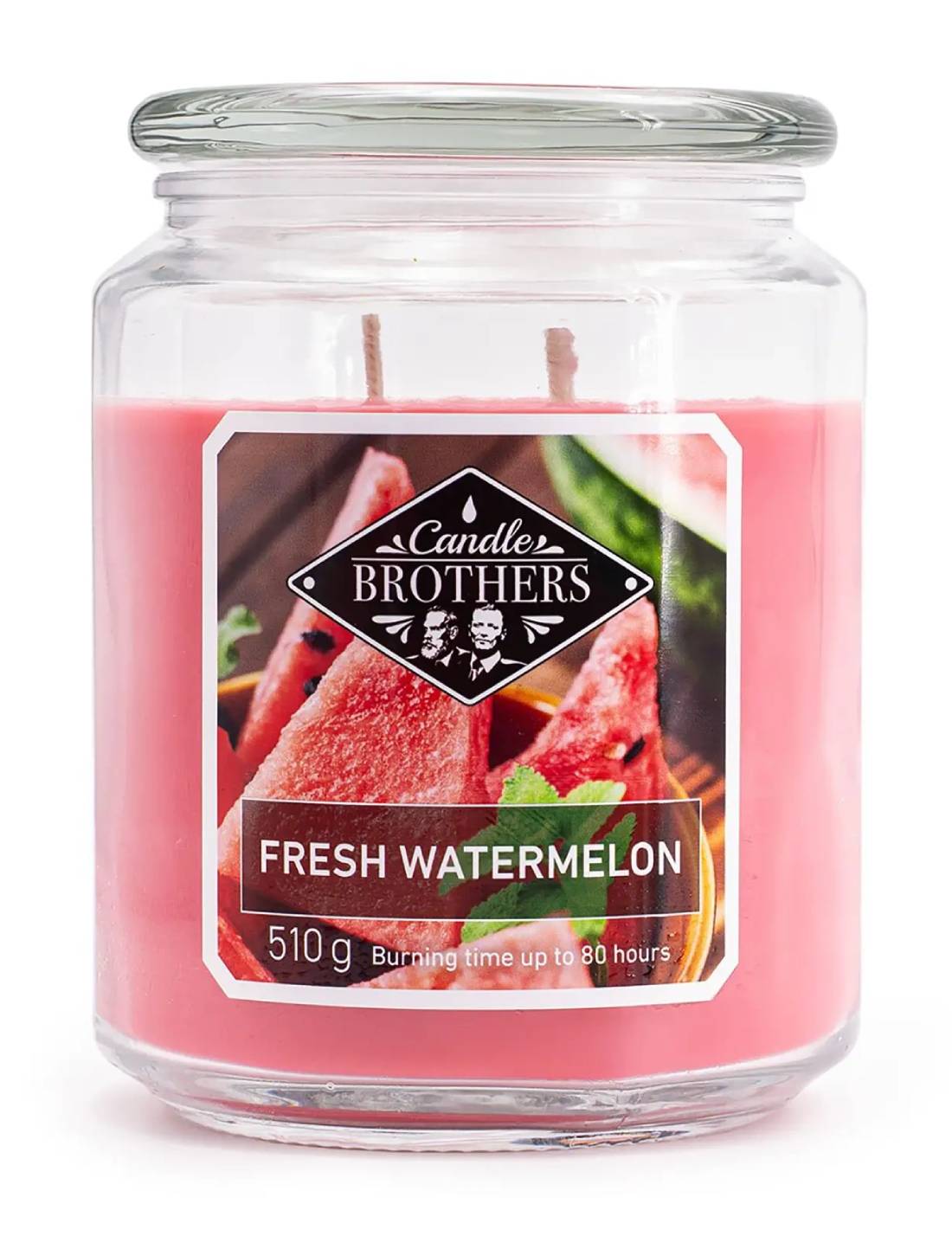 Candela Profumata In Vetro Candle Brothers 510gr - Mandarino