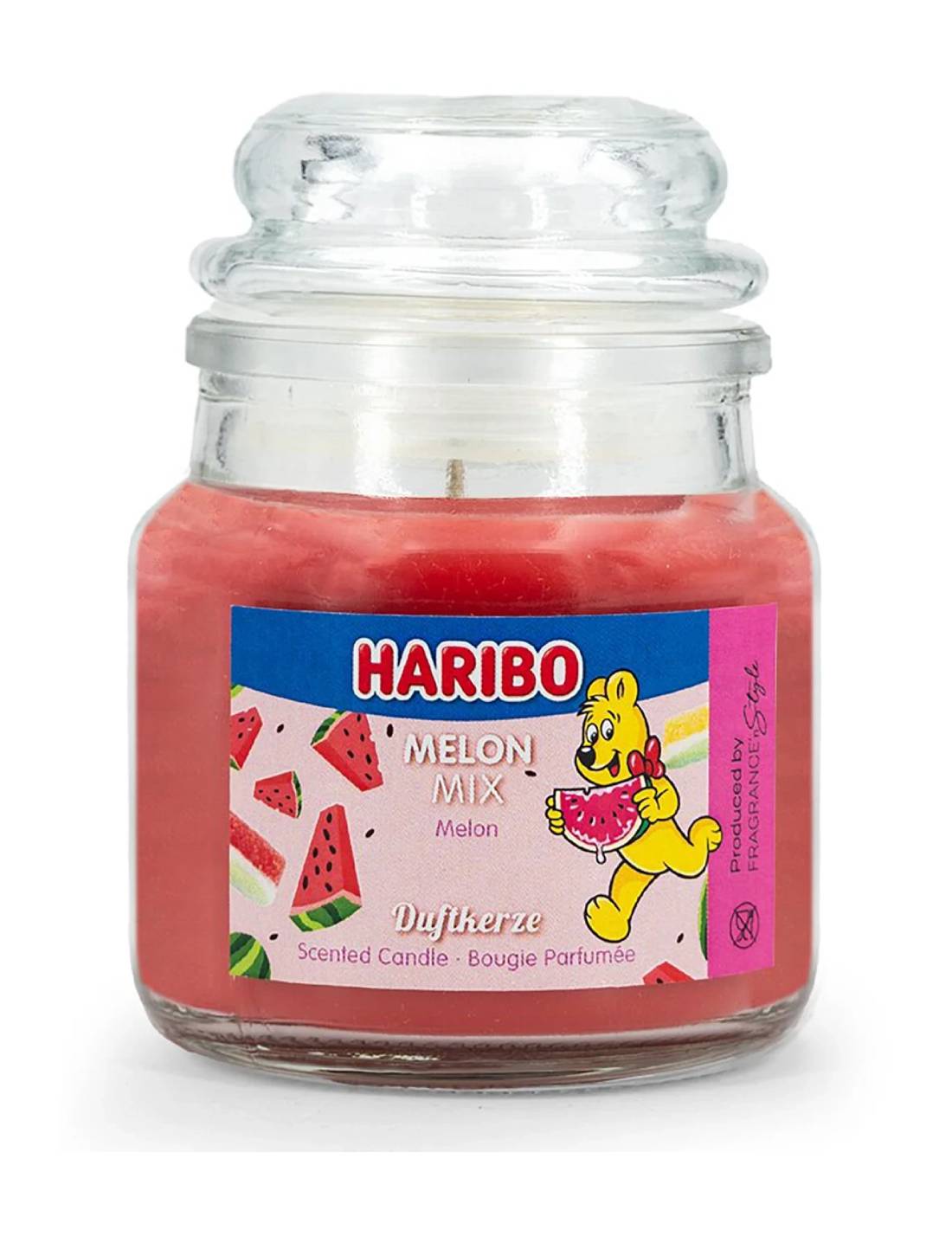 Candela Profumata In Vetro Haribo 85gr - Melon Mix