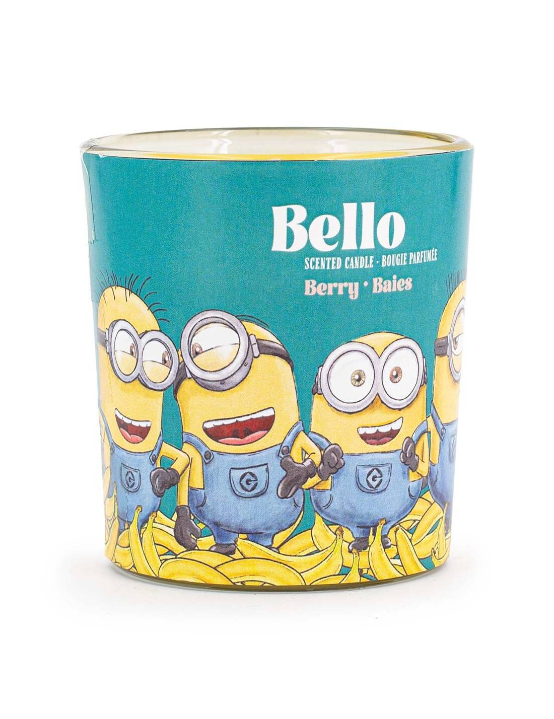 Candela Profumata In Vetro Minions 110gr - Prodotto Assortito