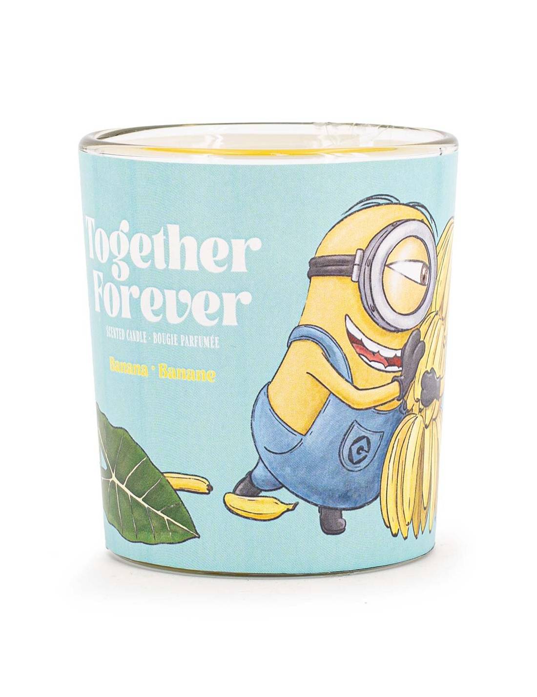 Candela Profumata In Vetro Minions 110gr - Prodotto Assortito
