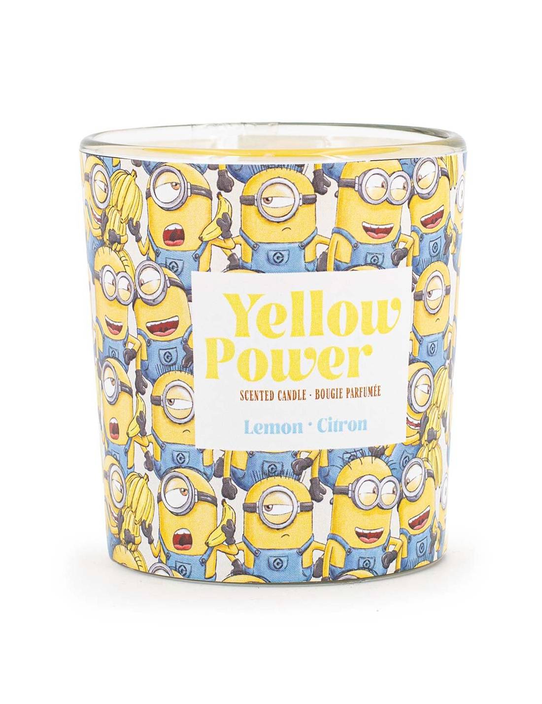 Candela Profumata In Vetro Minions 110gr - Prodotto Assortito
