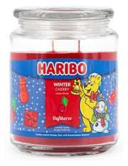 Candela Profumata In Vetro Haribo 510gr - Winter Cherry