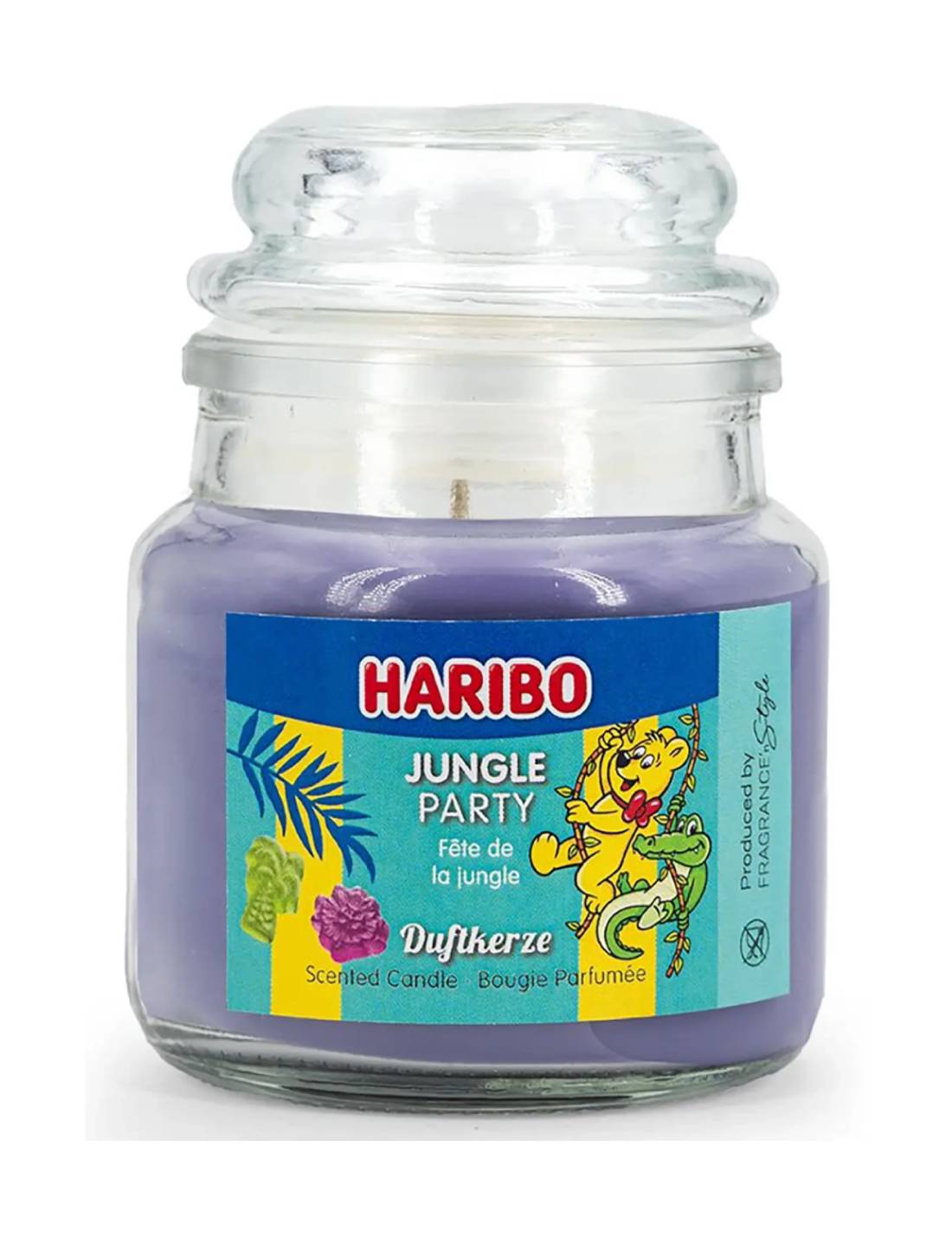 Candela Profumata In Vetro Haribo 85gr - Jungle Party