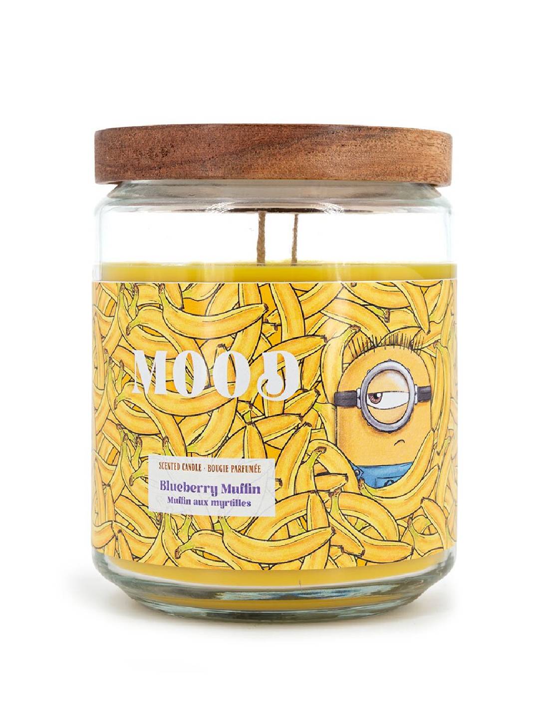 Candela Profumata In Vetro Minions 510gr - Mood