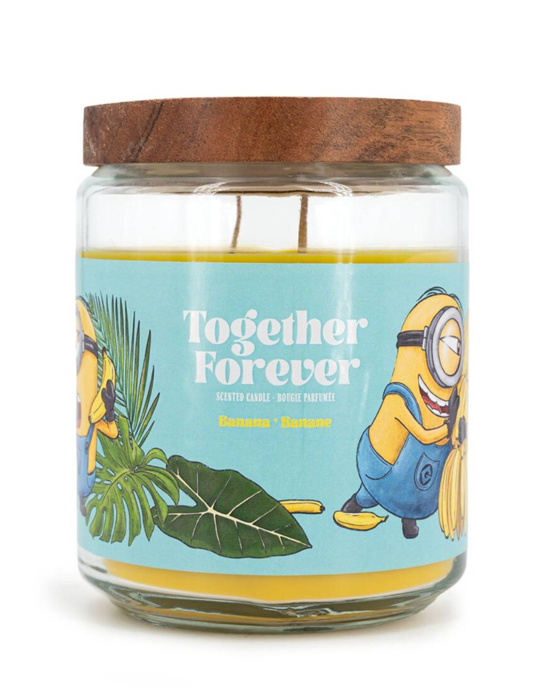Candela Profumata In Vetro Minions 510gr - Together Forever