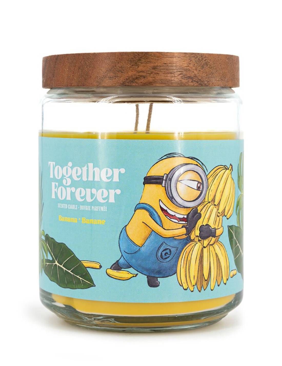 Candela Profumata In Vetro Minions 510gr - Together Forever
