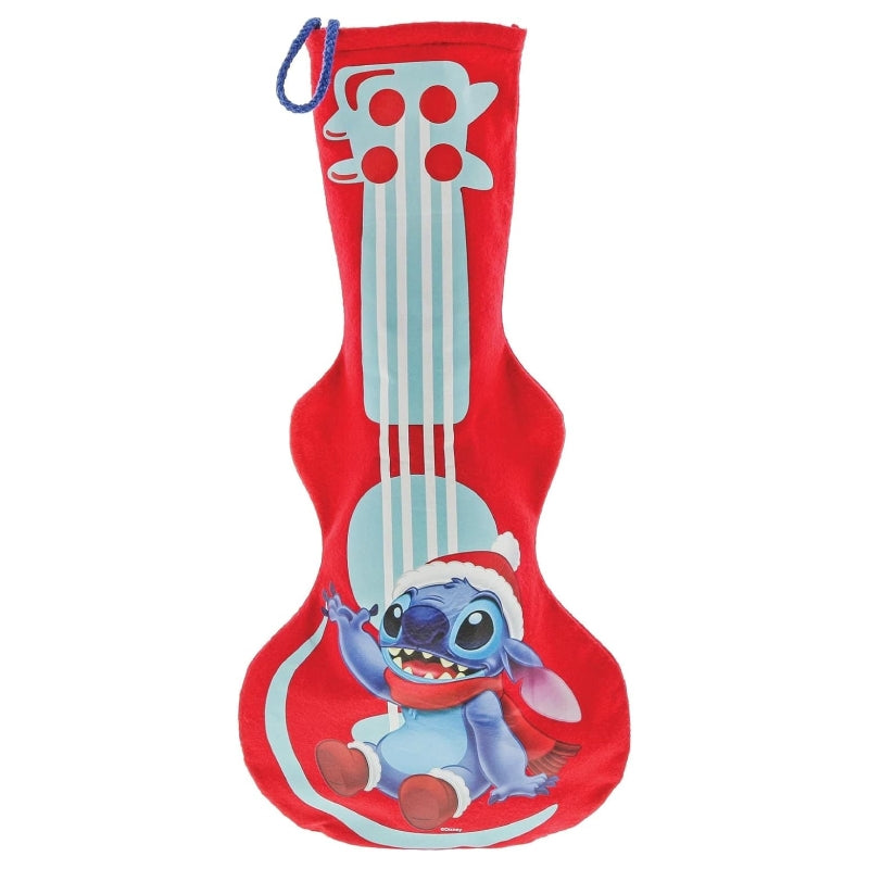 Calza Befana Stitch Disney Chitarra Rossa 60cm