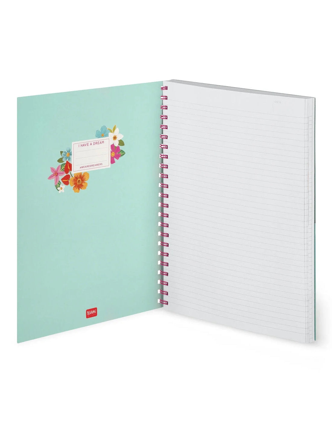 Legami Quaderno A5 Tre In Uno Spiralato Floreale