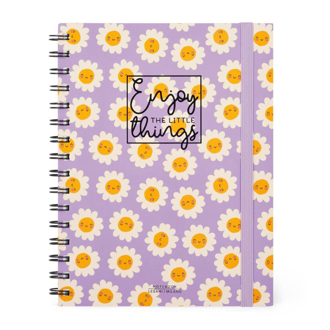 Quaderno A Righe Con Spirale Notebook A5 Enjoy Little Things Legami