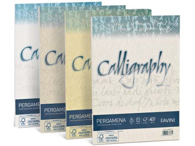 Carta Pergamena 190g 50 Fogli 21x29,7cm