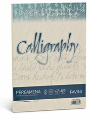 Fogli Pergamena Favini Calligraphy 21x29cm 90g 50 Fogli Oro
