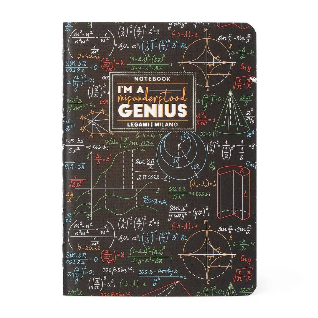 Quaderno A Righe Notebook A6 Genius Legami