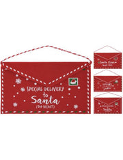 Addobbo Di Natale Busta Decorata 27x16cm Prodotto Assortito