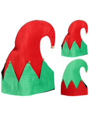 Cappello Elfo Con Campanellini 32cm