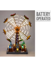Carillon Di Natale Ruota Panoramica LED 48cm
