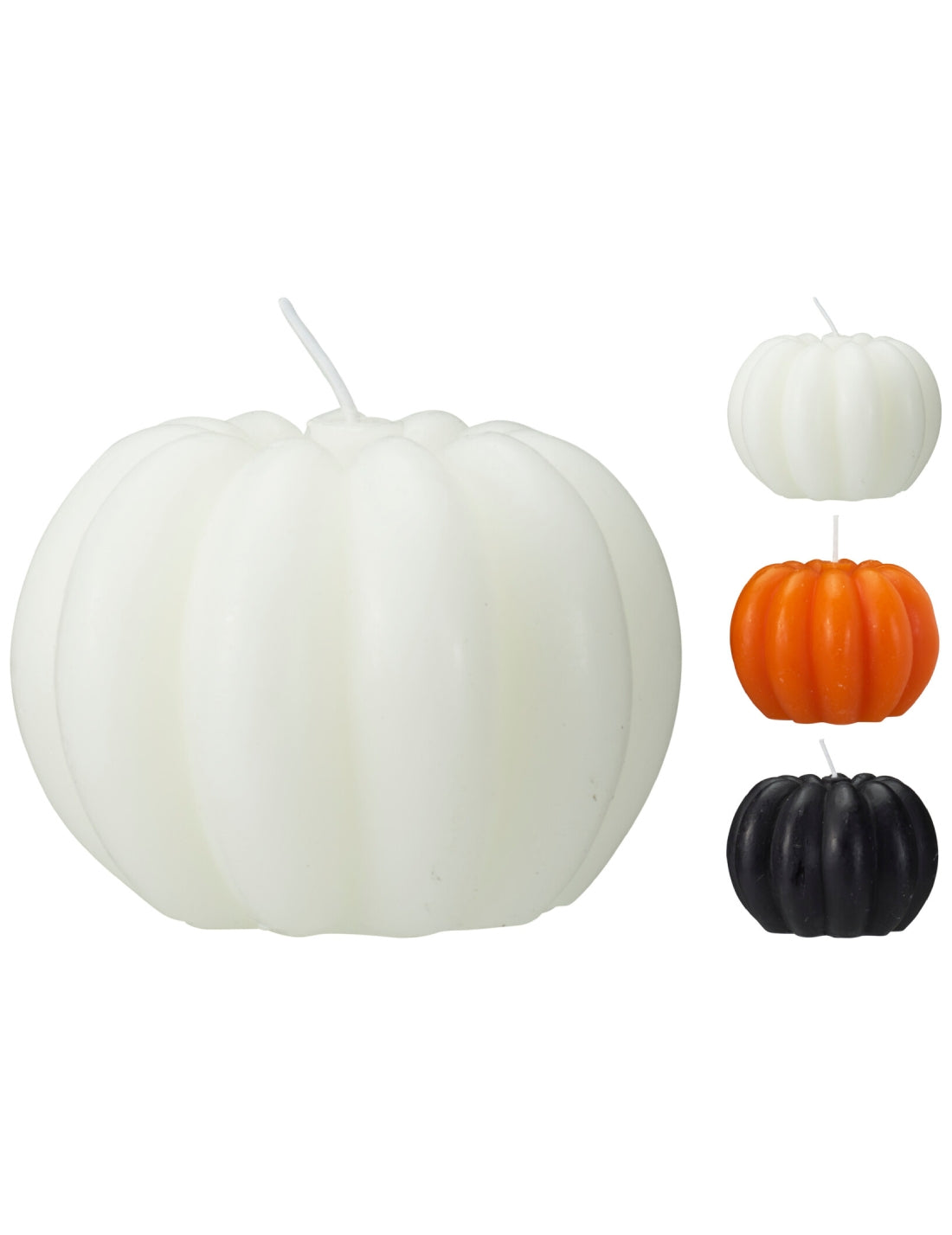 Candela Di Halloween Zucca In 3 Colori