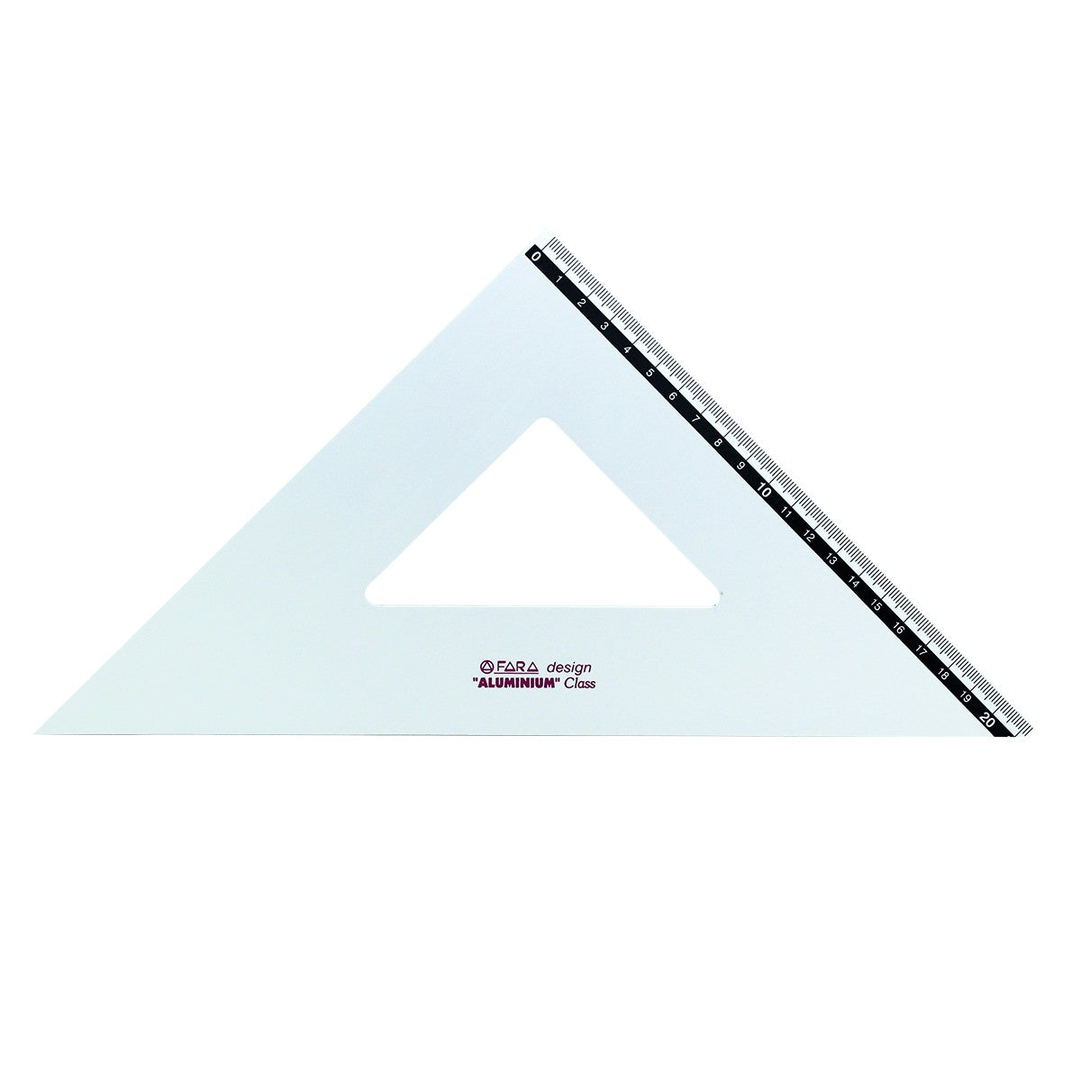 Fara Squadra in Alluminio 32cm 45 gradi