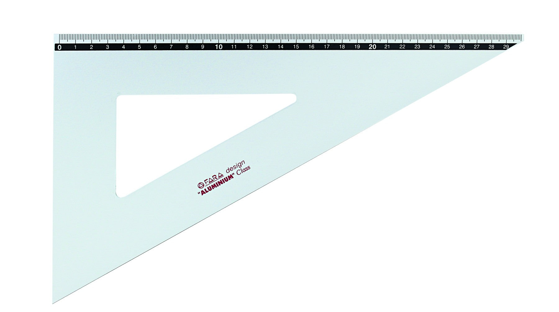 Fara Squadra in Alluminio 32 cm 60 gradi