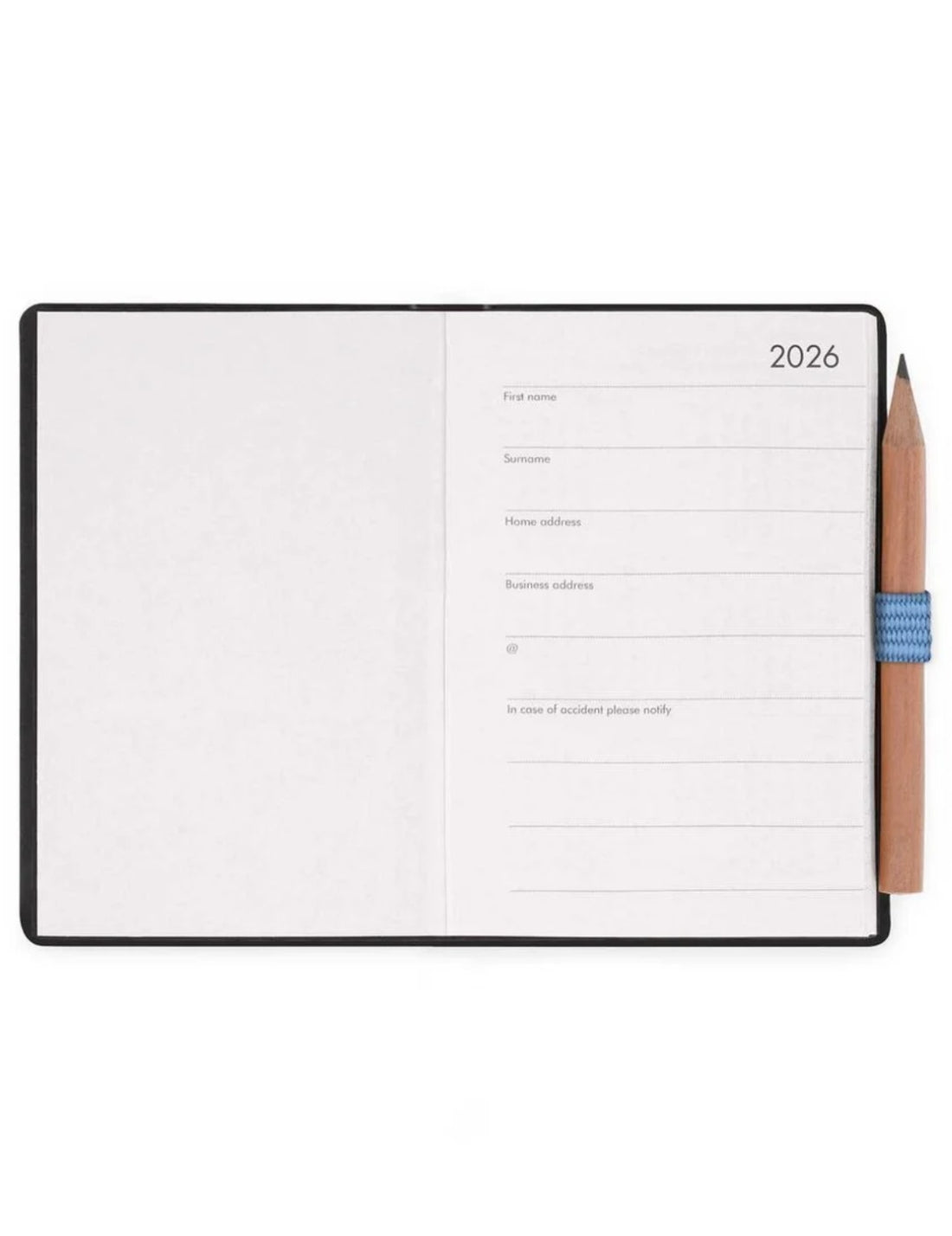 Agenda Bigiornaliera 12 Mesi 2026 Legami Retro Blue Mini