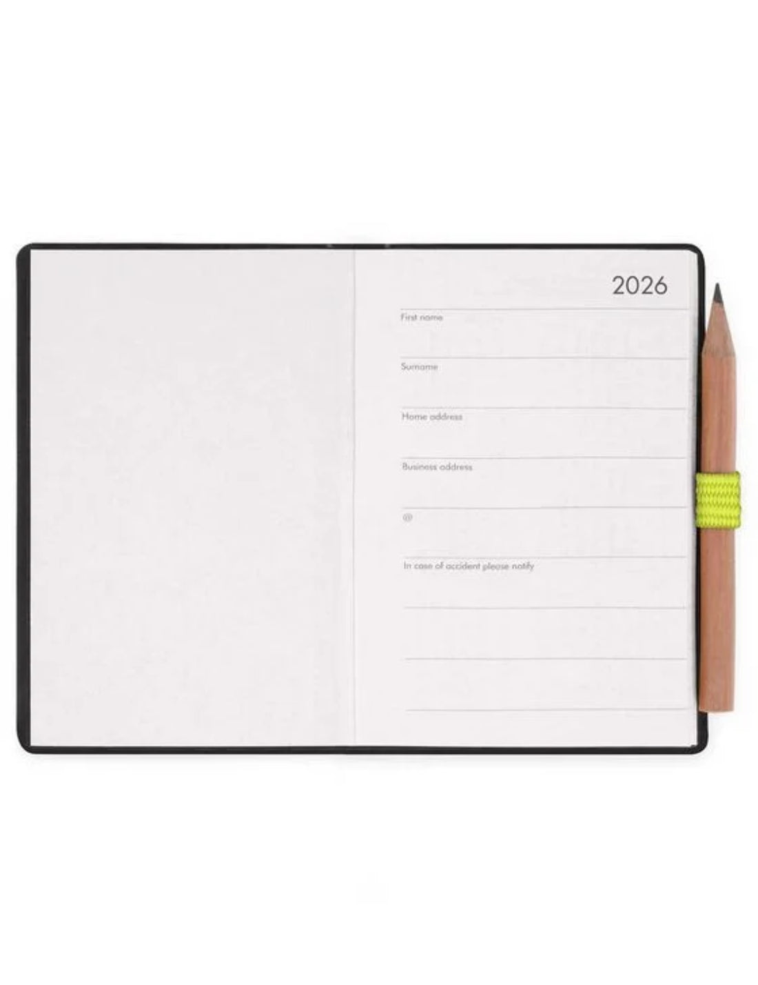 Agenda Bigiornaliera 12 Mesi 2026 Legami Chartreuse Mini